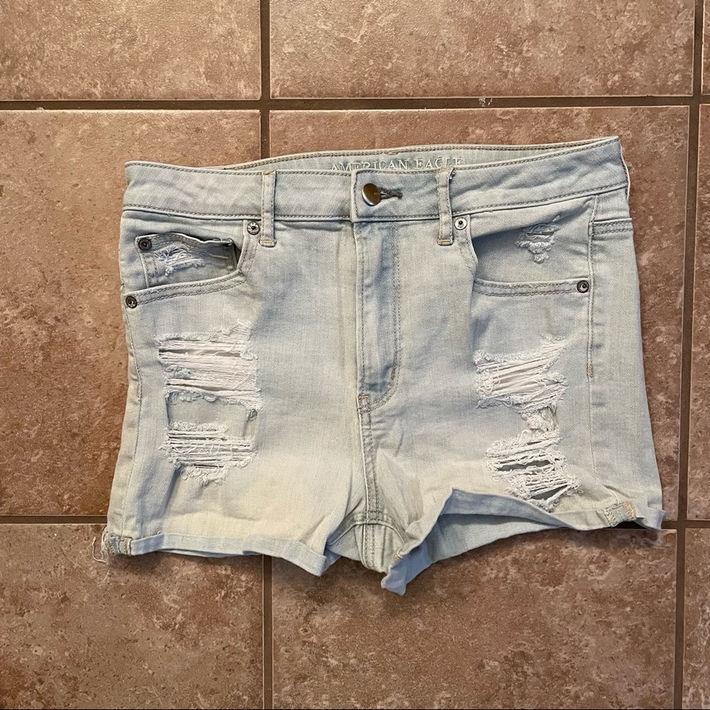 American Eagle Super High Rise Shortie